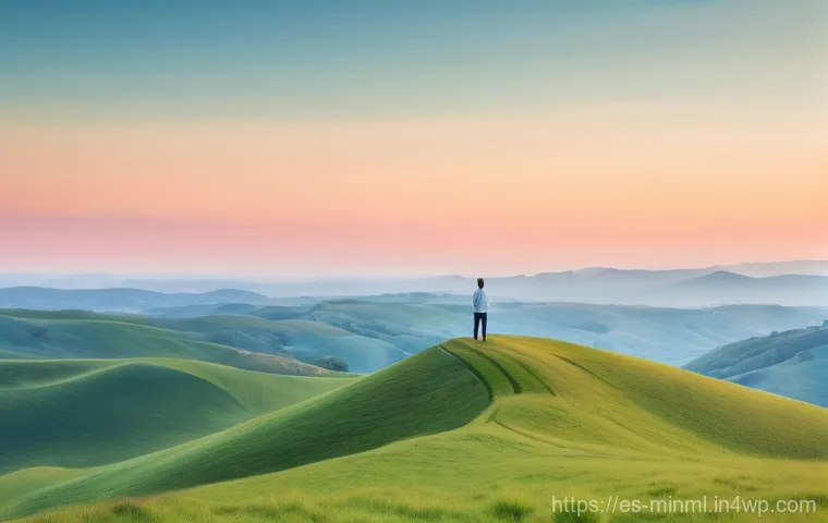 미니멀리즘 경제에서의 자산 관리 전략 - **Prompt:** A serene and inspiring photograph of a person, gender-neutral and ethnically diverse, st...
